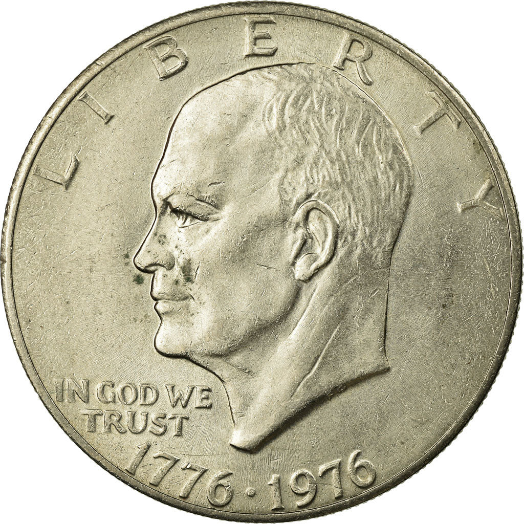 Coin, United States, Eisenhower Dollar, Dollar, 1976, U.S. Mint, Philadelphia