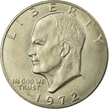 Coin, United States, Eisenhower Dollar, Dollar, 1972, U.S. Mint, Philadelphia