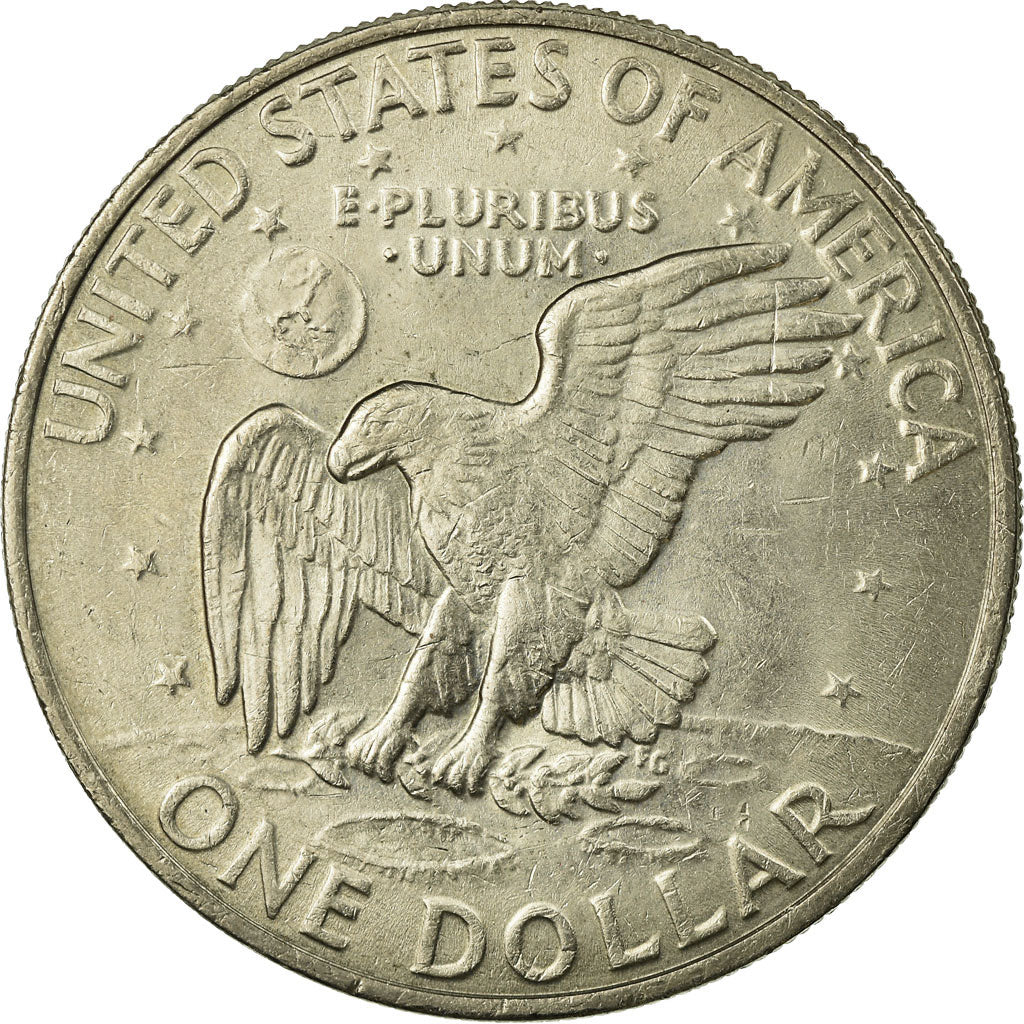 Coin, United States, Eisenhower Dollar, Dollar, 1972, U.S. Mint, Philadelphia