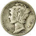 Coin, United States, Mercury Dime, Dime, 1924, U.S. Mint, Philadelphia