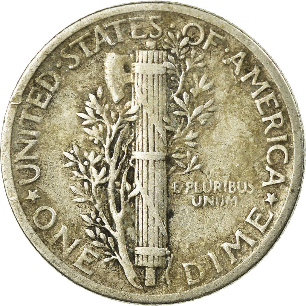 Münze, Vereinigte Staaten, Mercury Dime, Dime, 1941, U.S. Mint, Philadelphia