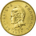 Monnaie, New Hebrides, 2 Francs, 1975, Paris, TTB, Nickel-brass, KM:5.2