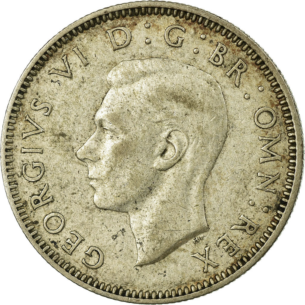 Coin, Great Britain, George VI, Shilling, 1939, VF(30-35), Silver, KM:854