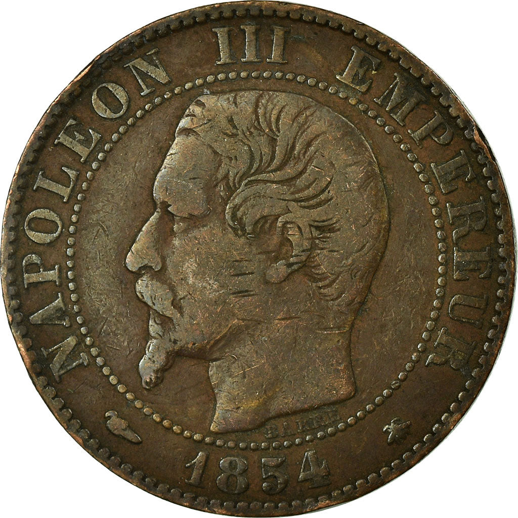 Coin, France, Napoleon III, Napoléon III, 5 Centimes, 1854, Strasbourg