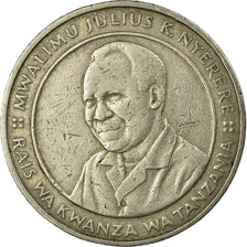 Coin, Tanzania, 10 Shilingi, 1988, VF(30-35), Copper-nickel, KM:20