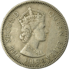 Coin, Nigeria, Elizabeth II, Shilling, 1959, EF(40-45), Copper-nickel, KM:5