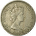 Coin, Nigeria, Elizabeth II, Shilling, 1959, EF(40-45), Copper-nickel, KM:5
