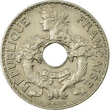 Moneda, INDOCHINA FRANCESA, 5 Cents, 1937, Paris, MBC, Cobre - níquel, KM:18