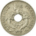 Moneda, INDOCHINA FRANCESA, 5 Cents, 1937, Paris, MBC, Cobre - níquel, KM:18
