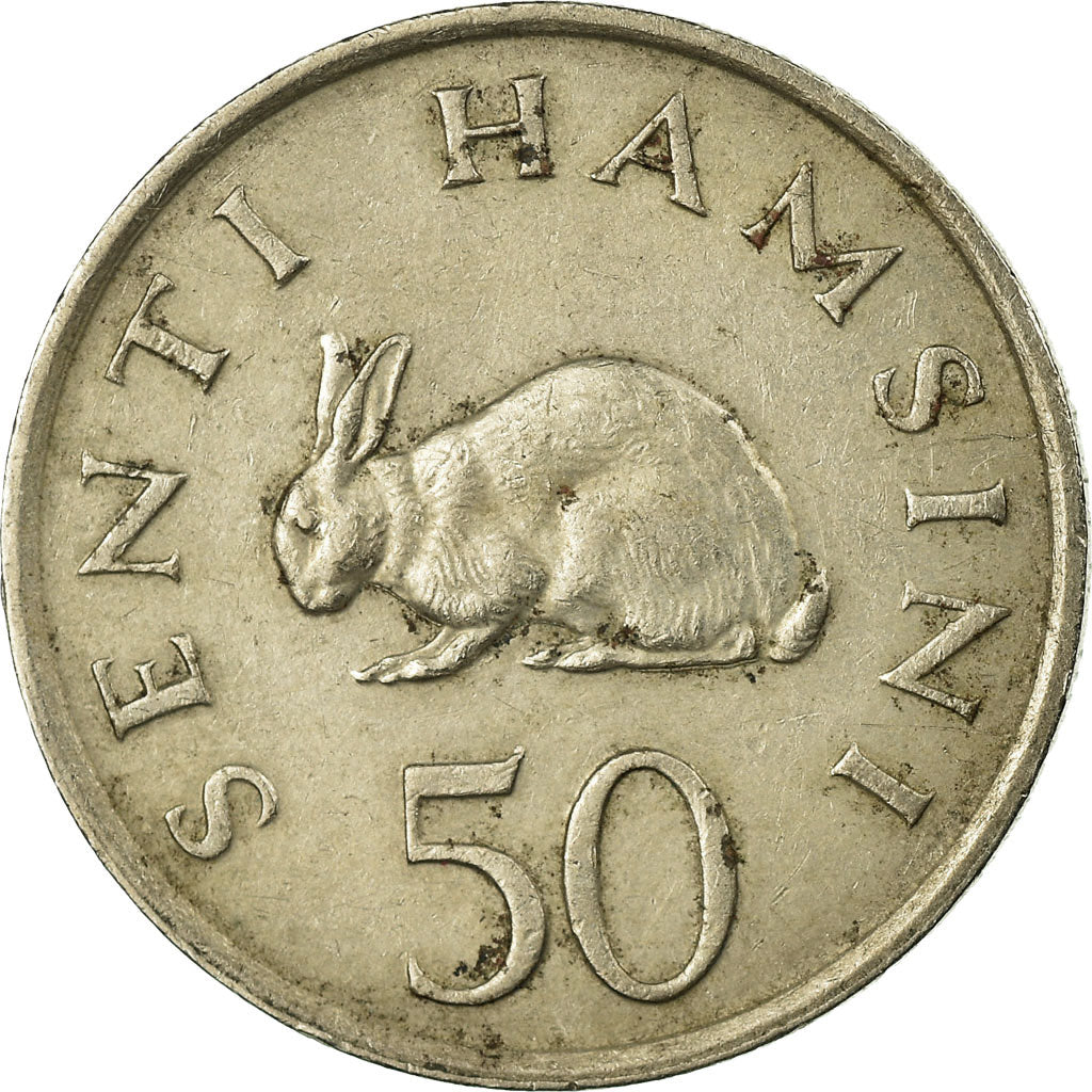 Coin, Tanzania, 50 Senti, 1981, VF(30-35), Copper-nickel, KM:3