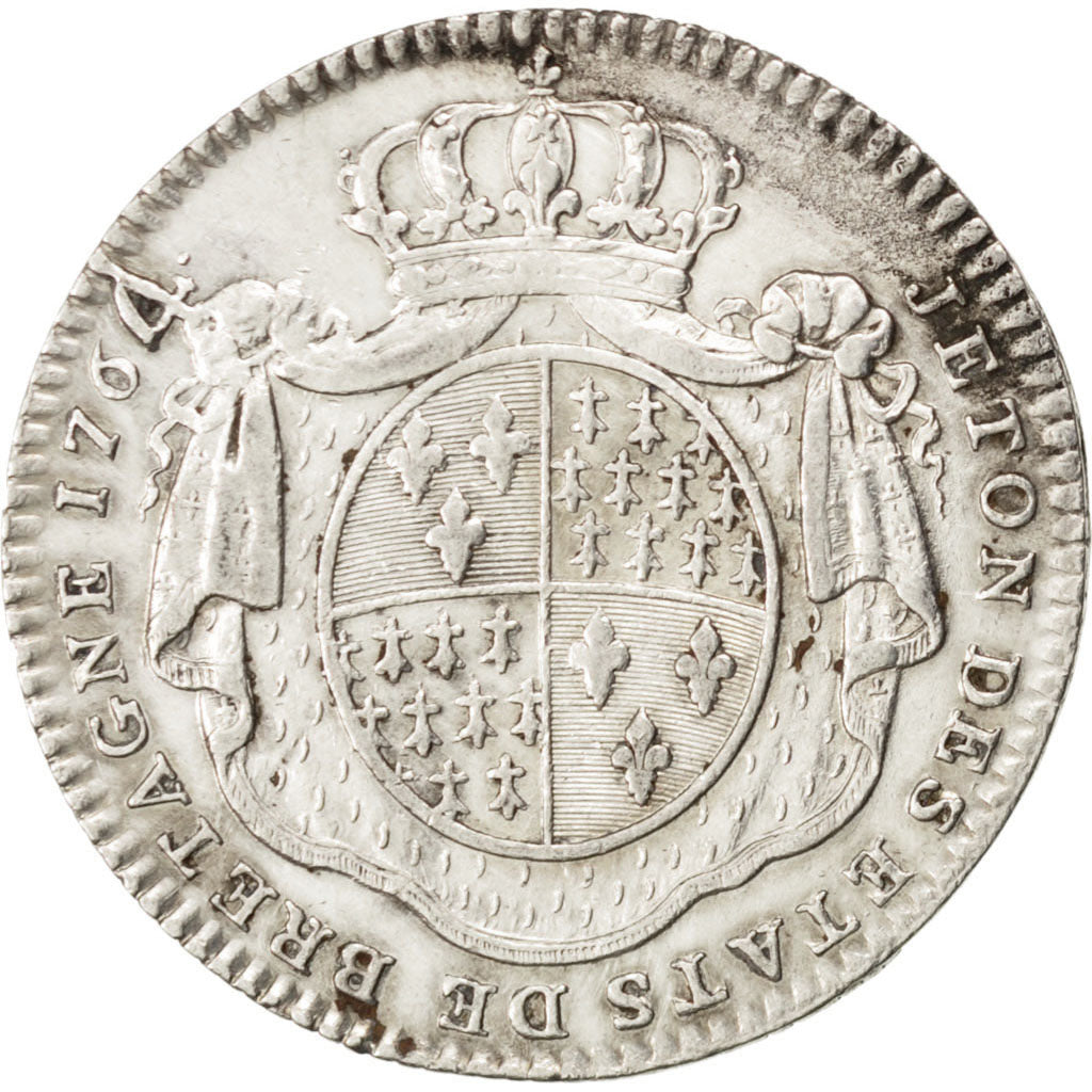 France, Royal, Jeton, AU(50-53), Silver, 28, 6.50