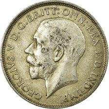 Coin, Great Britain, George V, Florin, Two Shillings, 1915, VF(20-25), Silver
