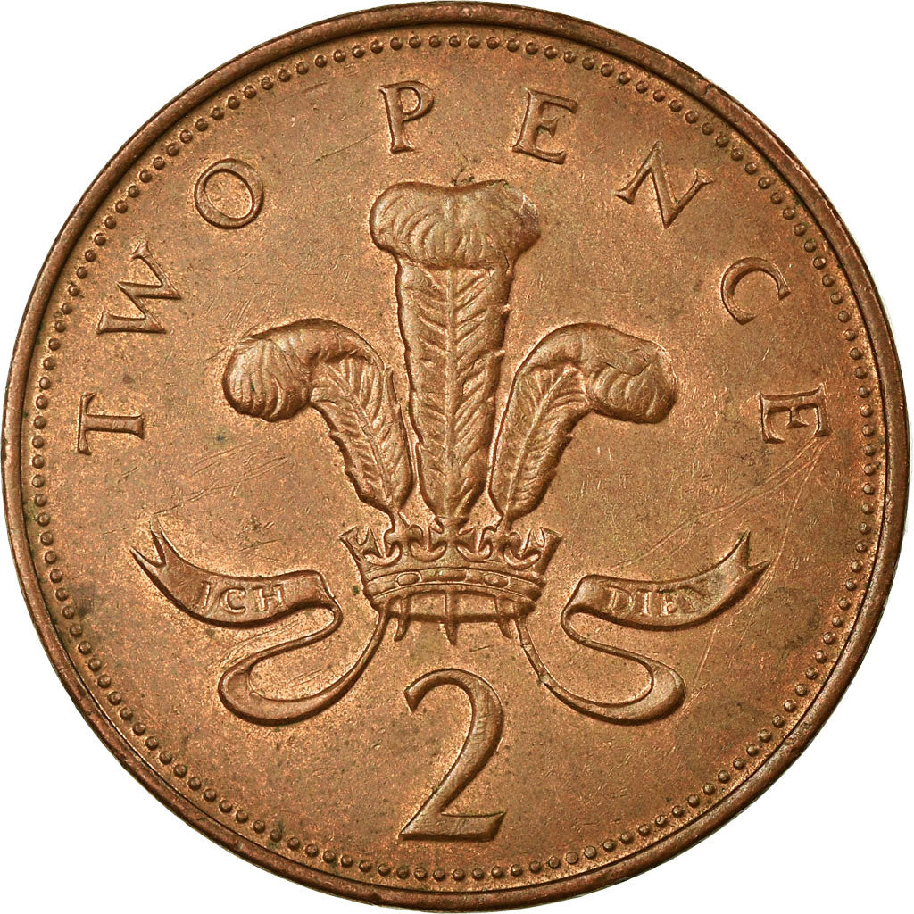 Coin, Great Britain, Elizabeth II, 2 Pence, 1999, VF(30-35), Bronze, KM:987a