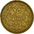 Moneta, Liban, 25 Piastres, 1970, VF(20-25), Mosiądz niklowy, KM:27.1