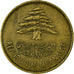 Moneta, Libano, 25 Piastres, 1961, Utrecht, MB+, Alluminio-bronzo, KM:16.2