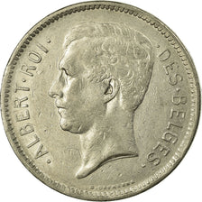 Coin, Belgium, 5 Francs, 5 Frank, 1932, EF(40-45), Nickel, KM:97.1
