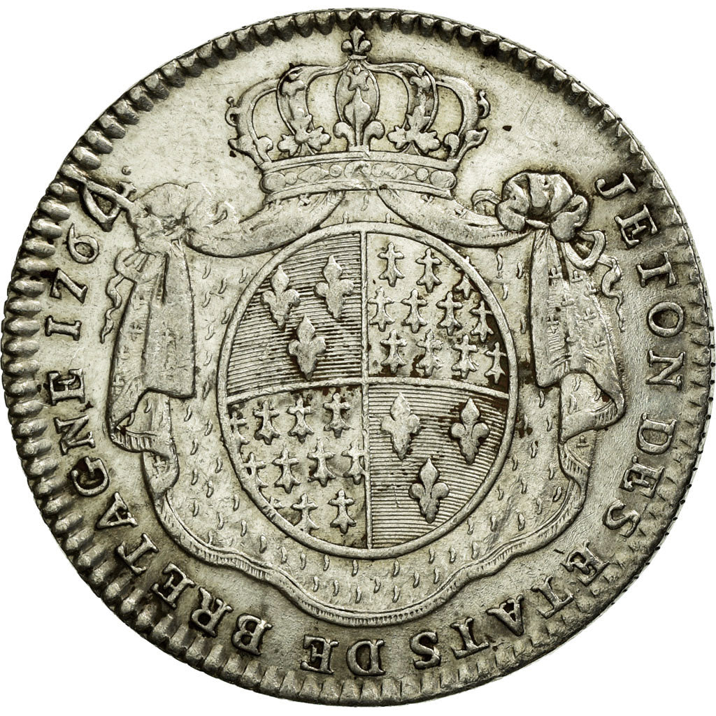 France, Jeton, Royal, AU(50-53), Silver