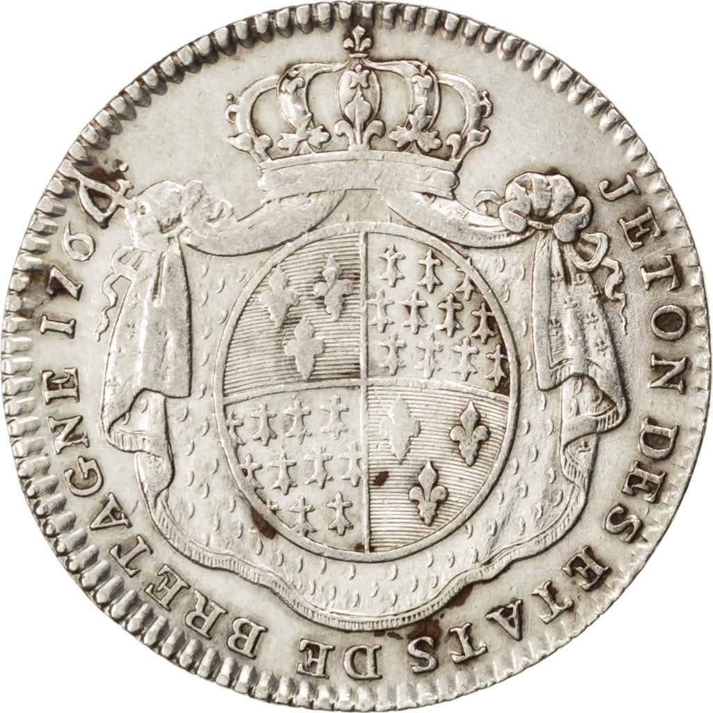 France, Royal, Jeton, AU(50-53), Silver, 28, 6.20