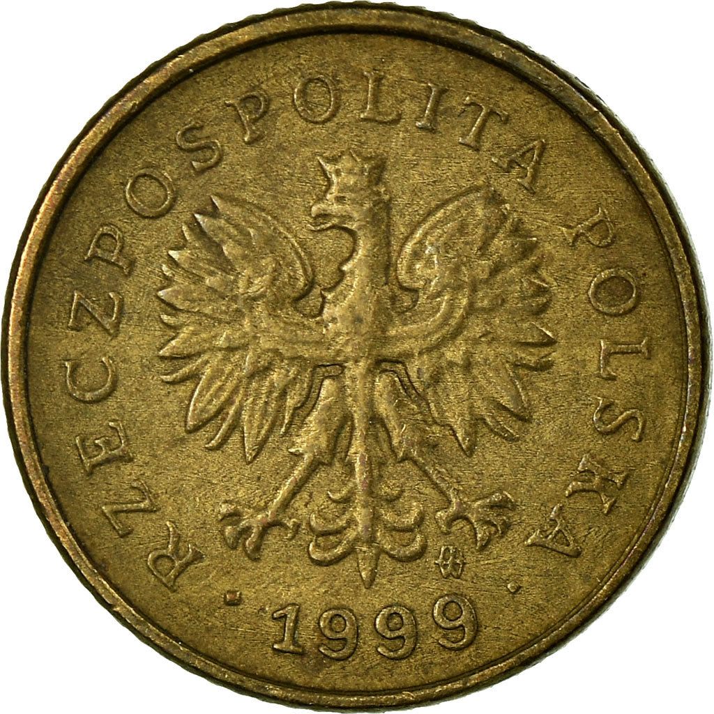 Moeda, Polónia, Grosz, 1999, Warsaw, VF(30-35), Latão, KM:276