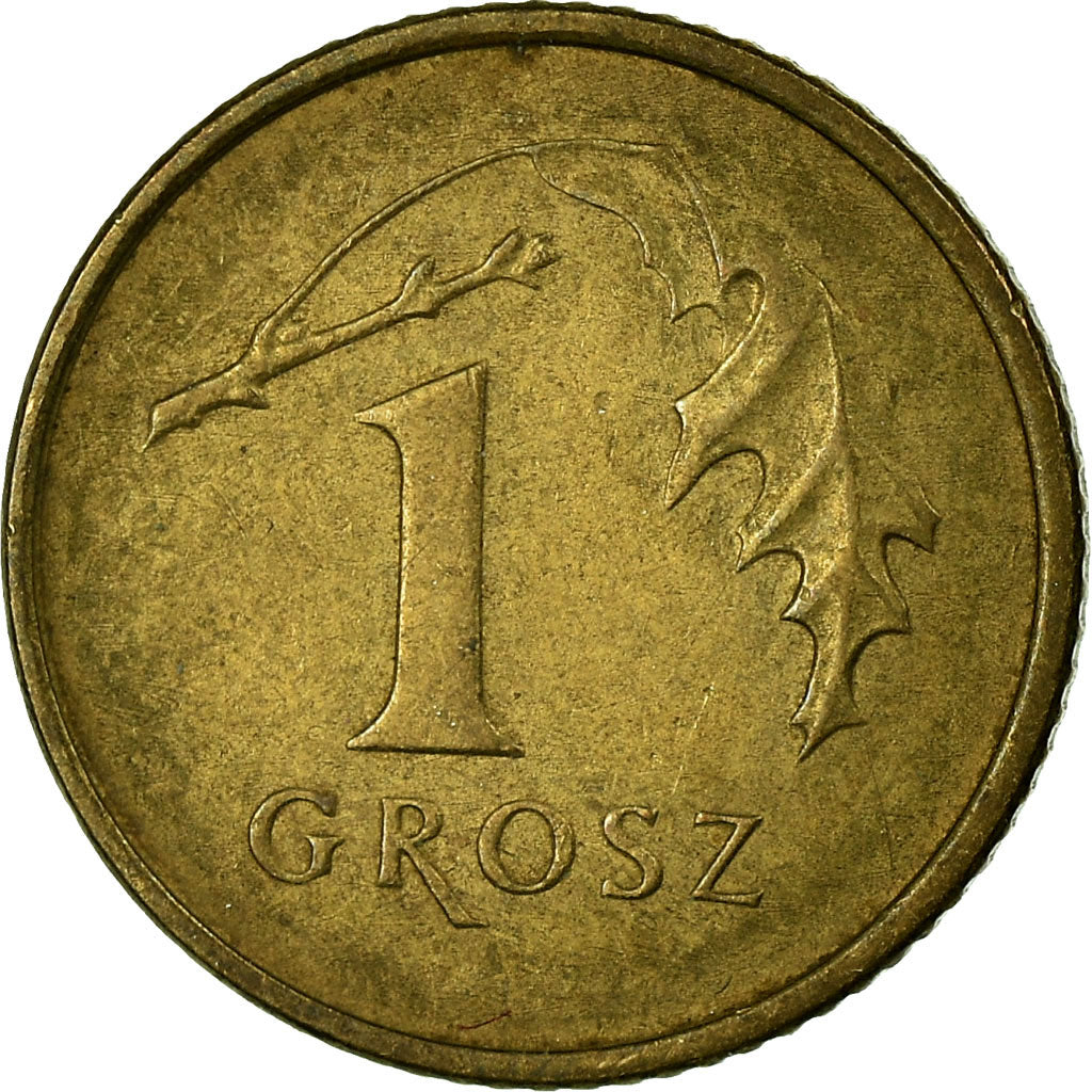 Moeda, Polónia, Grosz, 1999, Warsaw, VF(30-35), Latão, KM:276