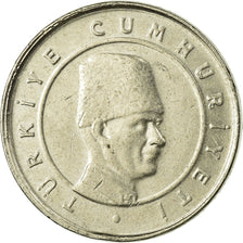 Coin, Turkey, 10 New Kurus, 2006, Istanbul, VF(30-35), Copper-Nickel-Zinc