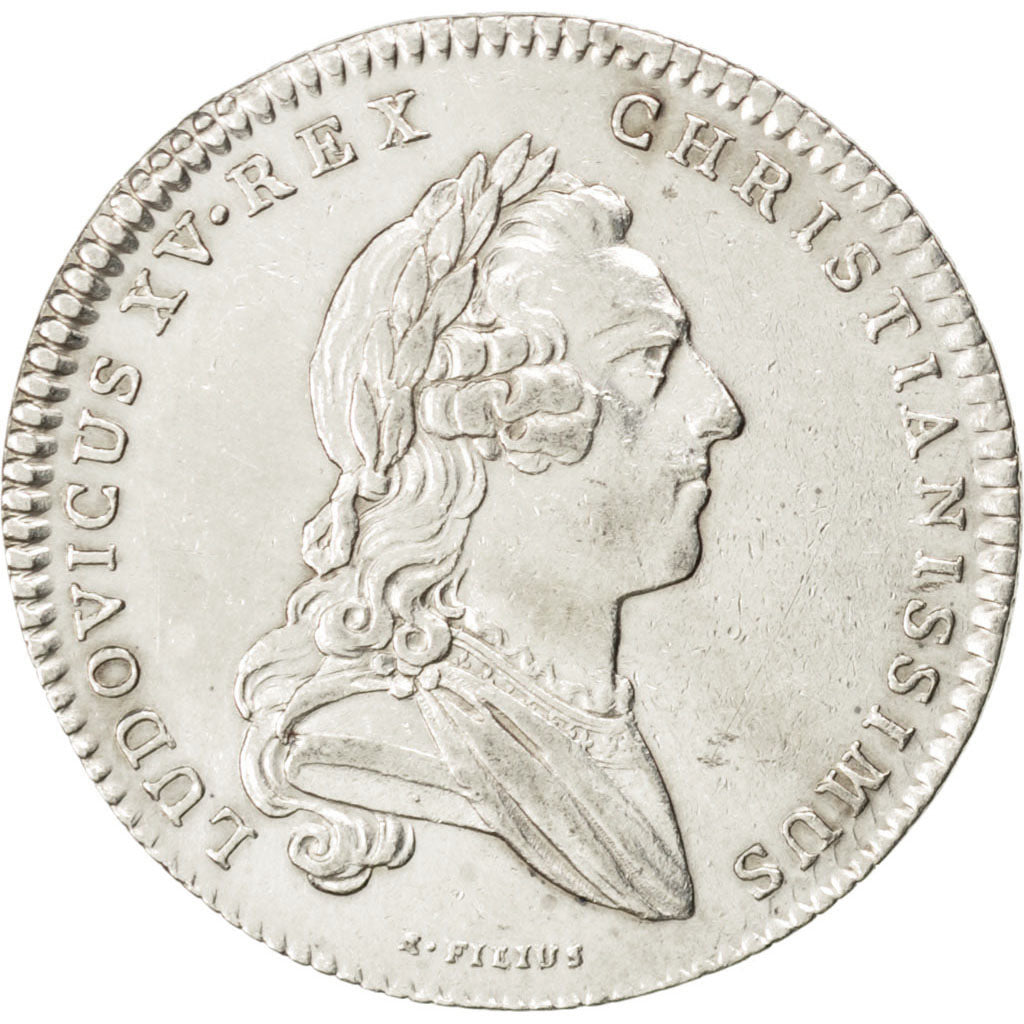 France, Royal, Jeton, AU(50-53), Silver, 28, 7.00