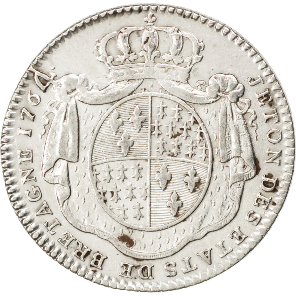 France, Royal, Jeton, AU(50-53), Silver, 28, 7.00