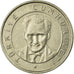 Coin, Turkey, 25 New Kurus, 2006, Istanbul, EF(40-45), Copper-Nickel-Zinc