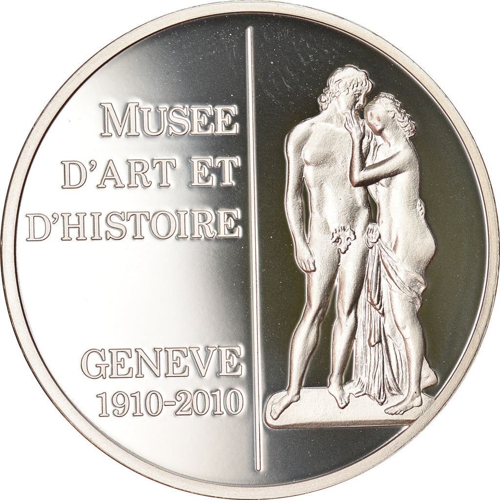 Switzerland, Medal, Centenaire du Musée d'Art et d'Histoire de Genève, 2010