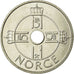 Moneda, Noruega, Harald V, Krone, 2008, MBC, Cobre - níquel, KM:462