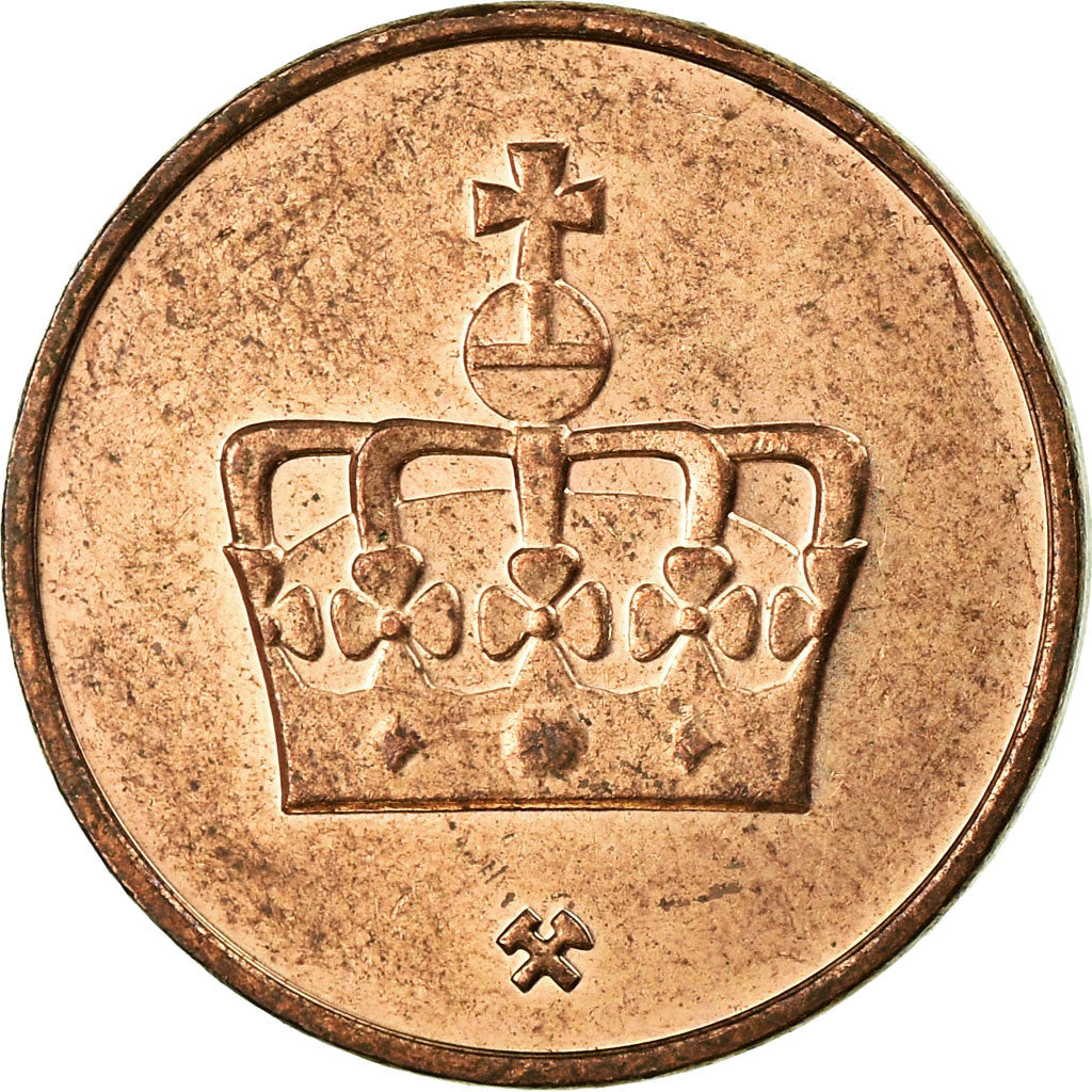 Munten, Noorwegen, Harald V, 50 Öre, 2009, FR+, Bronze, KM:460