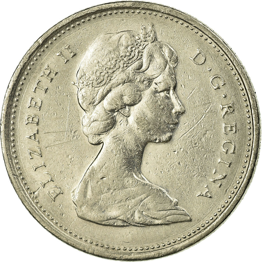 Moneta, Canada, Elizabeth II, 25 Cents, 1972, Royal Canadian Mint, Ottawa, BB