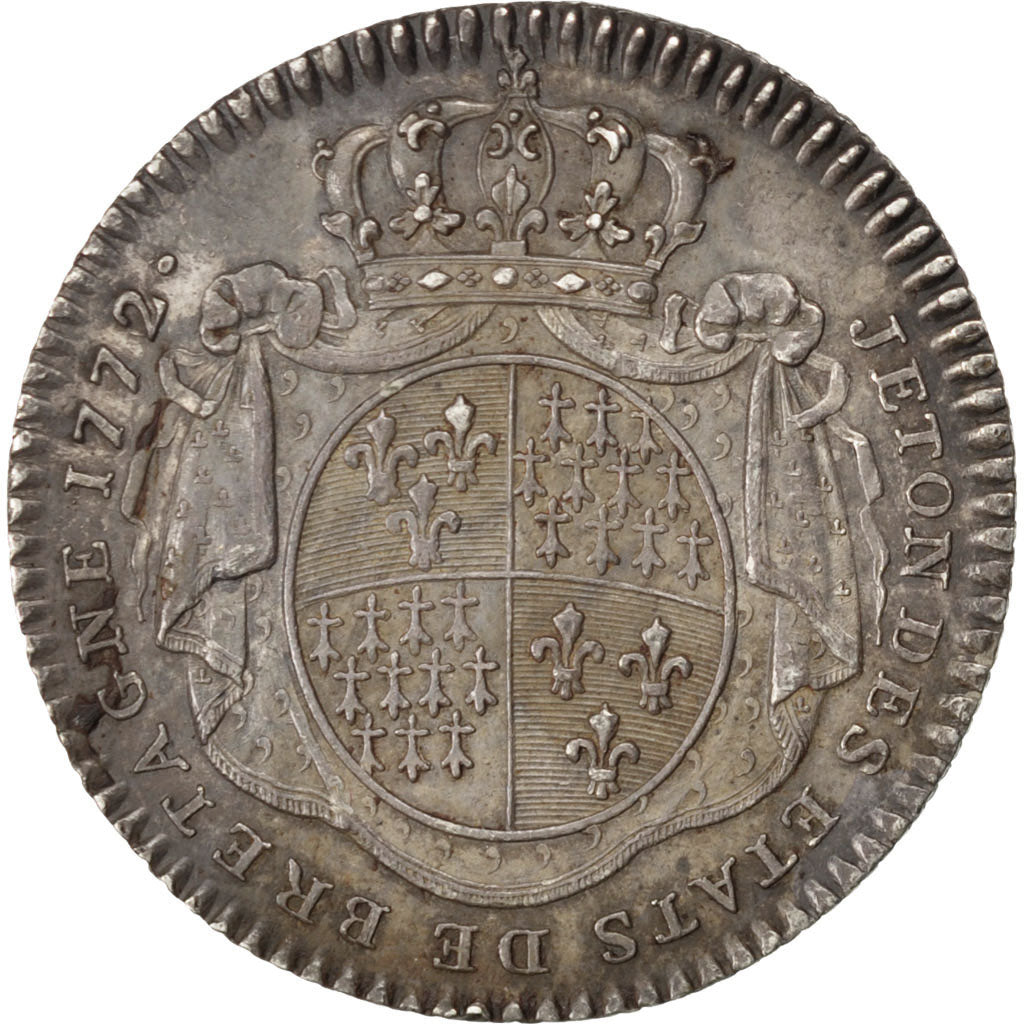 France, Royal, Jeton, AU(50-53), Silver, 27, 6.60