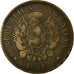 Moeda, Argentina, 2 Centavos, 1891, VF(30-35), Bronze, KM:33