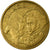 Moneda, Brasil, 10 Centavos, 2001, BC+, Bronce chapado en acero, KM:649.2
