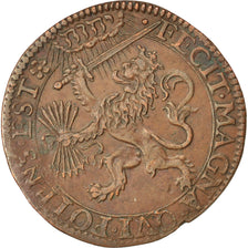 Netherlands, Spanish Netherlands, Jeton, AU(50-53), Copper, 30, Feuardent...