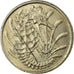 Moeda, Singapura, 10 Cents, 1974, Singapore Mint, VF(30-35), Cobre-níquel, KM:3