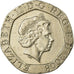 Coin, Great Britain, Elizabeth II, 20 Pence, 2008, EF(40-45), Copper-nickel