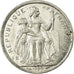 Coin, New Caledonia, Franc, 1990, Paris, EF(40-45), Aluminum, KM:10