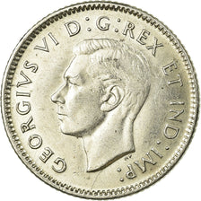 Coin, Canada, George VI, 10 Cents, 1942, Royal Canadian Mint, Ottawa, EF(40-45)