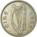 Moeda, REPÚBLICA DA IRLANDA, 1/2 Crown, 1959, EF(40-45), Cobre-níquel, KM:16a