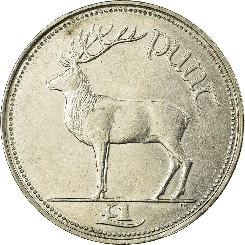 Monnaie, IRELAND REPUBLIC, Punt, Pound, 1994, TTB, Copper-nickel, KM:27