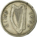 Coin, IRELAND REPUBLIC, 3 Pence, 1962, VF(30-35), Copper-nickel, KM:12a