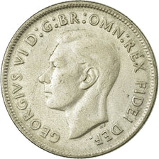 Coin, Australia, George VI, Florin, 1951, Melbourne, EF(40-45), Silver, KM:48