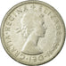 Coin, Australia, Elizabeth II, Florin, 1953, Melbourne, EF(40-45), Silver, KM:54