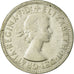 Coin, Australia, Elizabeth II, Florin, 1956, Melbourne, VF(30-35), Silver, KM:60