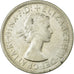 Coin, Australia, Elizabeth II, Florin, 1958, Melbourne, VF(30-35), Silver, KM:60