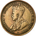 Coin, Australia, George V, Penny, 1911, Melbourne, EF(40-45), Bronze, KM:23