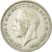 Coin, Great Britain, George V, 6 Pence, 1936, EF(40-45), Silver, KM:832