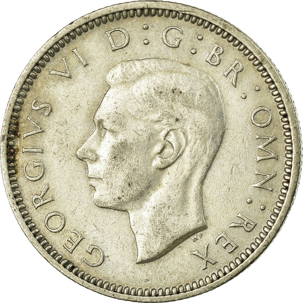 Coin, Great Britain, George VI, 6 Pence, 1941, EF(40-45), Silver, KM:852